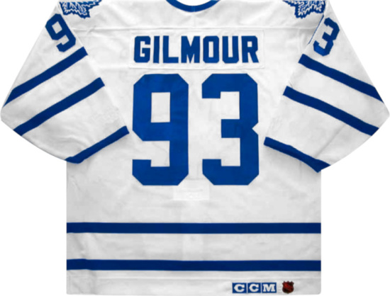 1995 96 Doug Gilmour Maple Leafs Jersey