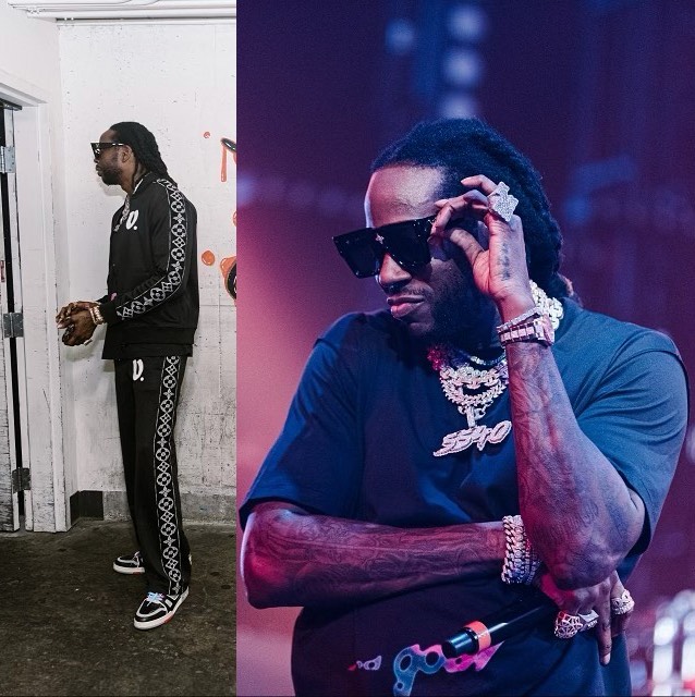 2 Chainz Performing In a FW21 Louis Vuitton Tracksuit & Tee