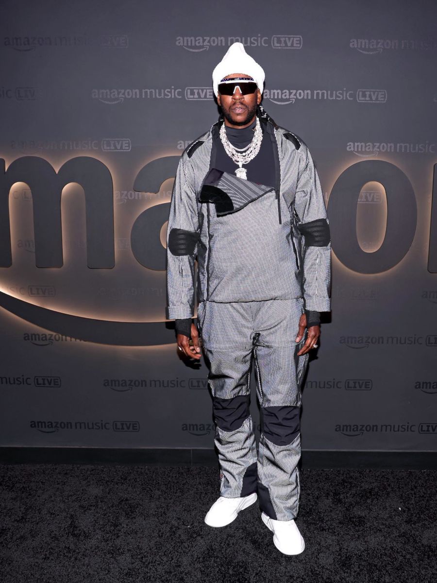 2 Chainz Hosts Amazon Music Live Concert In a Full Prada Linea Rossa 'Fit