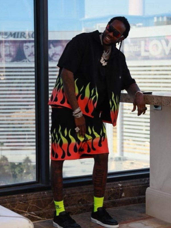 2 Chainz Wearing Prada Sunglasses With Gallery Dept Shirt & Shorts |  Incorporated Style