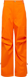 2 Moncler 1952 Orange Nylong Drawcord Trackpants
