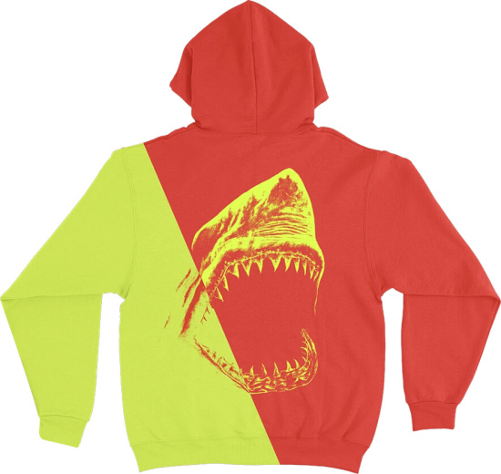 6ix9ine Red And Yellow Big Mouth Hoodie