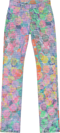 Givenchy X Bstroy Multicolor Patch Print 4g Jeans