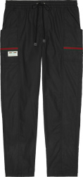 Gucci Black Coated Cargo Pants ‎604171 Xdbch 1043