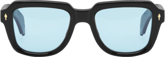 Jacques Marie Mage Black And Blue Square Sunglasses