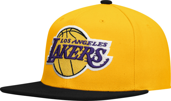 Los Angeles Lakers Mitchell & Ness Hardwood Classics Core Snapback Hat