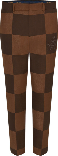 Louis Vuitton X Nigo Brown Damier Pants 1a7xu1