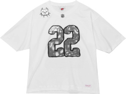 M&n X Chito Legacy Crested Caracara Perch White Jersey