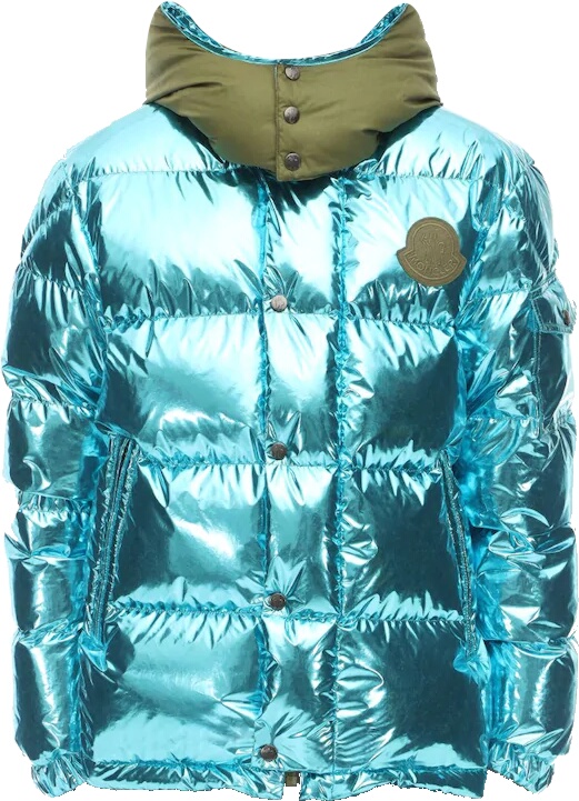 moncler metallic jacket