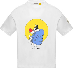 Moncler X Jw Anderson White Looney Tunes T Shirt