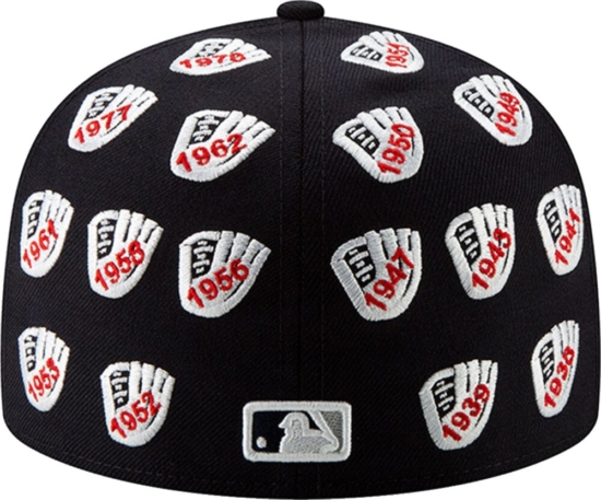 New York Yankees New Era Spike Lee Champion Collection Glove Logo 59fifty Fitted Hat