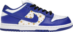 Nike Dunk Low X Supreme Royal Blue Stars Dh3228 100