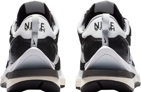 Nike Vaporwaffle X Sacai Black White Panda Sneakers