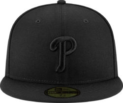 Philadelphia Phillies New Era Primary Logo Basic 59fifty Fitted Hat Black