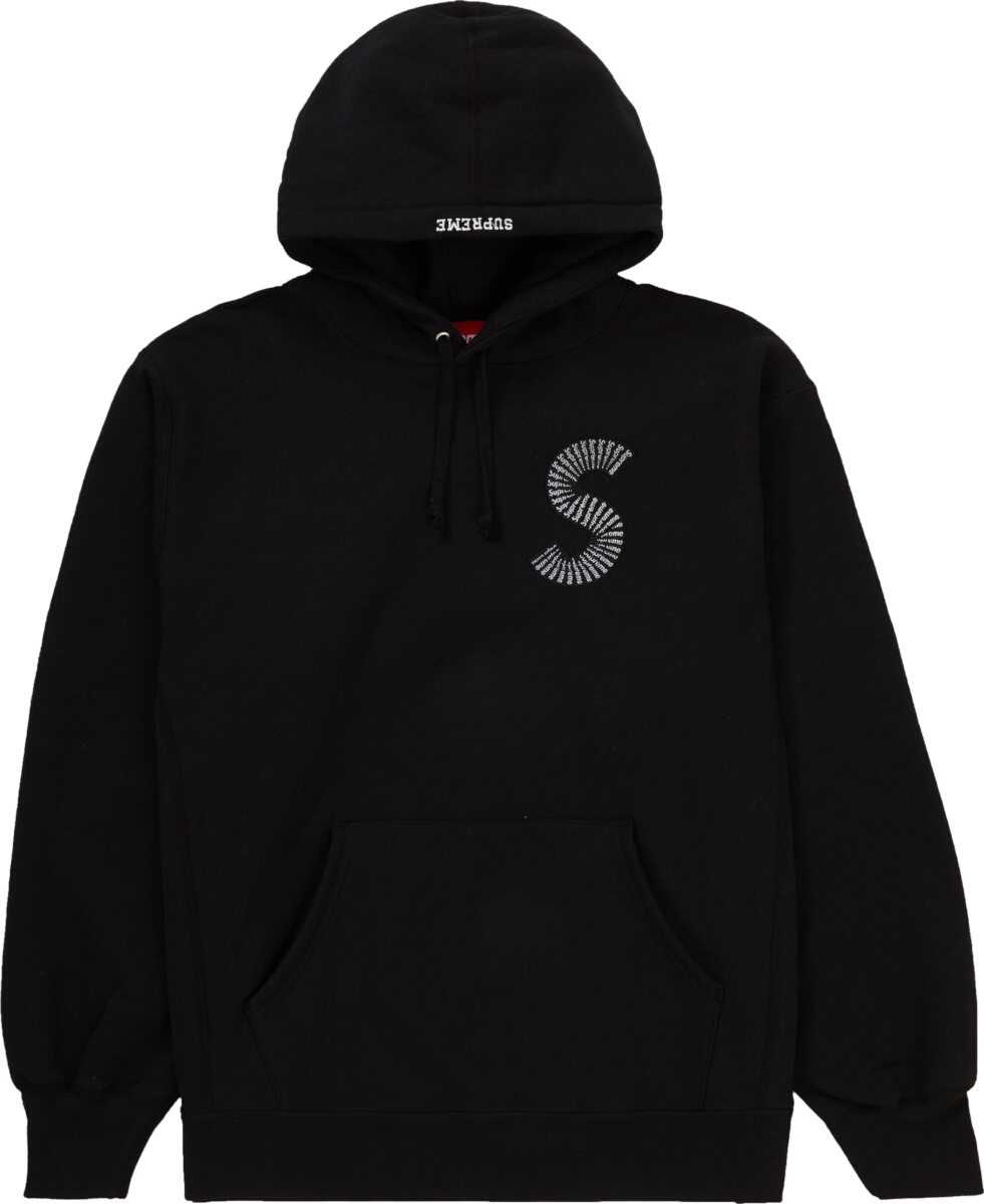 Supreme Black S-Box Logo Hoodie (FW20) | INC STYLE