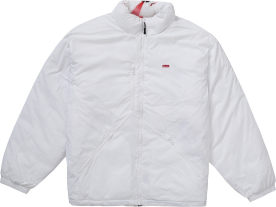 Supreme Watches Reversible Puffy Jacket White