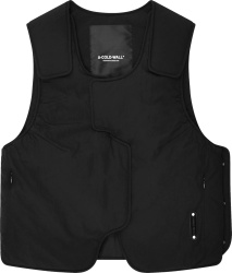 A Cold Wall Black Form Padded Vest