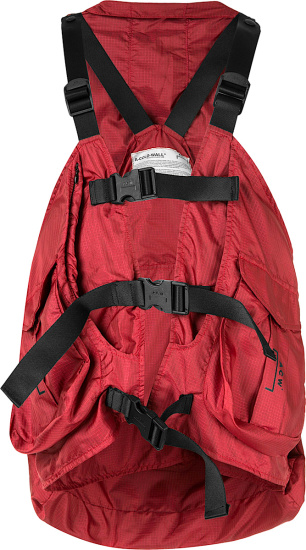 A Cold Wall Red Cargo Harness Vest