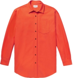 Acne Studios Orange Button Down Shirt