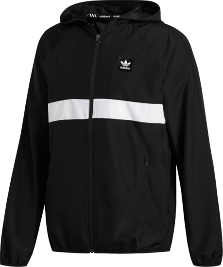 Adidas Black Blackbird Windbreaker Jacket
