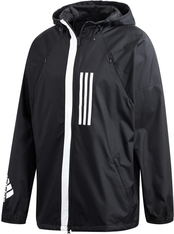 Adidas Black 'ID WND' Jacket | Incorporated Style