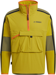 Adidas Green Yellow Terrex Utilitas Anorak Jacket