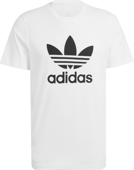 Adidas Originals White Big Trefoil T-Shirt | INC STYLE
