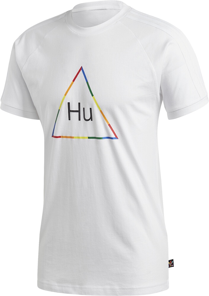 Adidas x Pharrell 'Hu' Print White T 