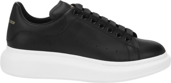 Alexander Mcqueen Black And White Sole Oversized Sneakers