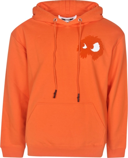 alexander mcqueen hoodie orange