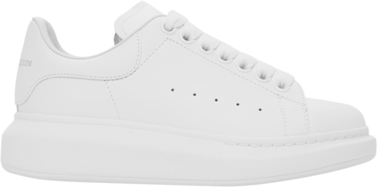 Alexander McQueen White 'Oversized' Sneakers | INC STYLE