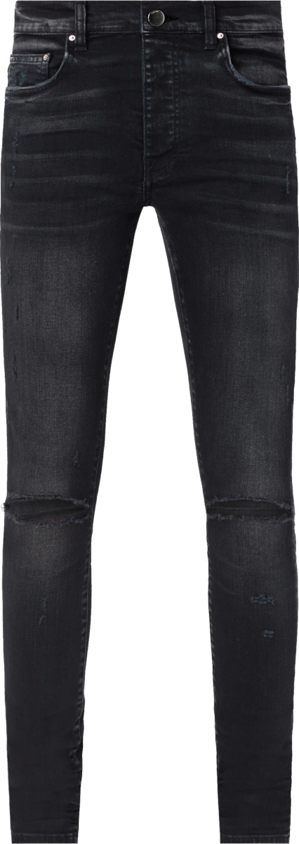 Amiri Aged Black 'Slash' Jeans | INC STYLE