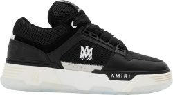 Amiri Black And White Sole Low Top Ma1 Sneakers