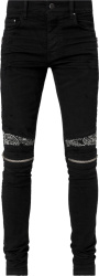Black Bandana 'MX2' Jeans