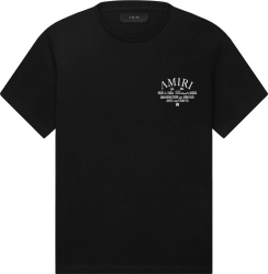 Amiri Black Ma Bar Club Logo T Shirt