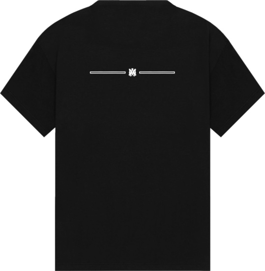 Amiri Black Small Ma Logo T Shirt
