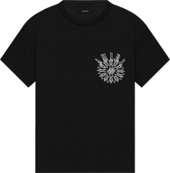 Black Crystal 'Stick Poke' T-Shirt