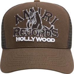 Amiri Brown Wolf Records Trucker Hat