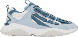 Amiri Light Blue And Navy Bone Runner Sneakers