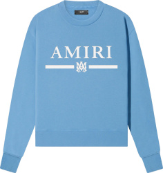 Amiri Light Blue Ma Bar Club Sweatshirt