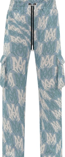 Amiri Blue MA Tapestry Cargo Pants | INC STYLE