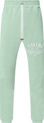 Amiri Light Green Art District Logo Sweatpants