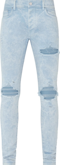 Amiri Light Mineral Wash Blue Mx1 Jeans