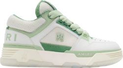 Amiri White And Mint Green Ma1 Sneakers