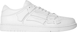 White Low 'Skel-Top' Sneakers