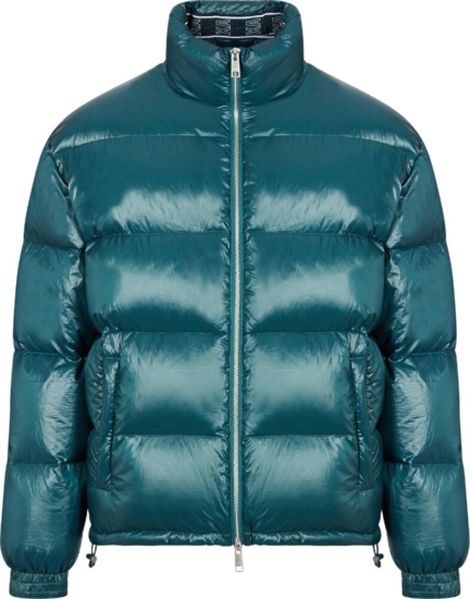 Armani Exchange Dark Green Puffer Jacket | INC STYLE