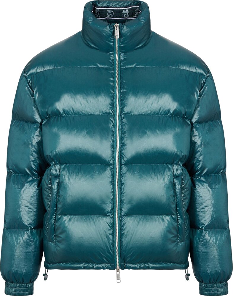 Armani Exchange Dark Green Puffer Jacket | INC STYLE