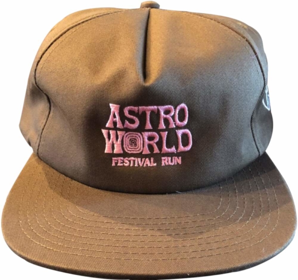 Astroworld Festival Run Brown Hat