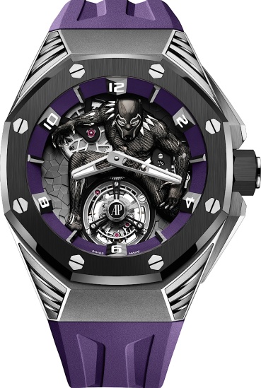 Audemars Piguet Black Panther Purple Royal Oak Concept 26620io Oo D077ca 01
