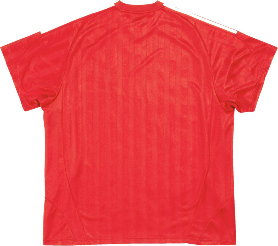 Balenciaga x Adidas Red Soccer Jersey | INC STYLE